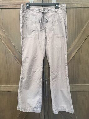 Y2K LONDONJEAN light taupe cotton drawstring Chino pants